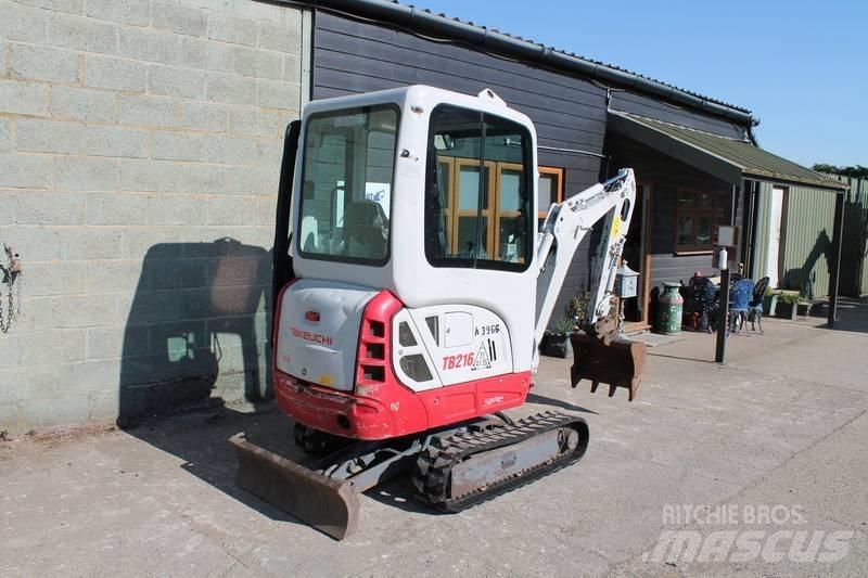 Takeuchi TB216 Minigrävare < 7t