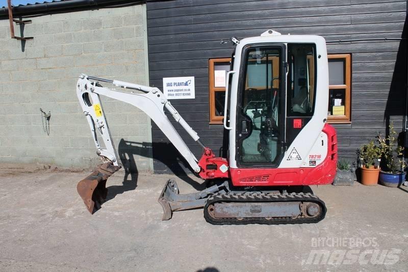 Takeuchi TB216 Minigrävare < 7t