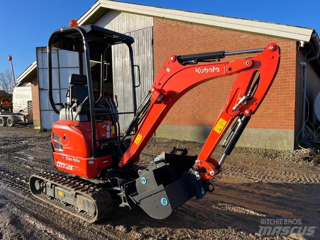 Kubota U 17-3 Minigrävare < 7t