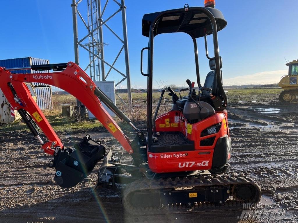 Kubota U 17-3 Minigrävare < 7t