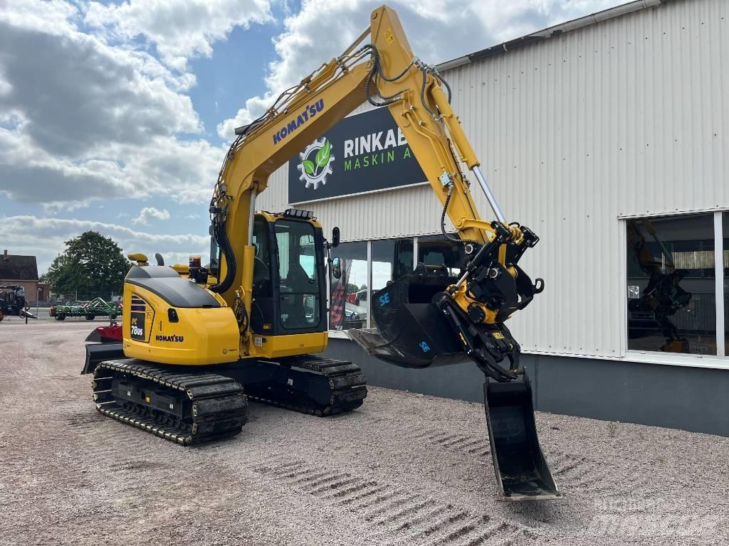 Komatsu PC78US-11E0 Midigrävmaskiner 7t - 12t