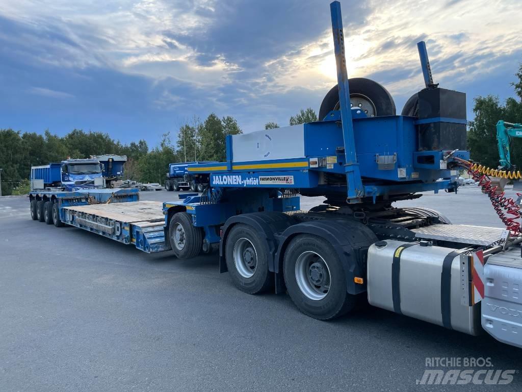 Faymonville Gigamax Låg lastande semi trailer