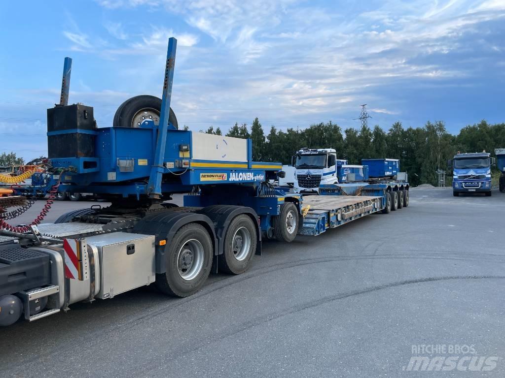 Faymonville Gigamax Låg lastande semi trailer