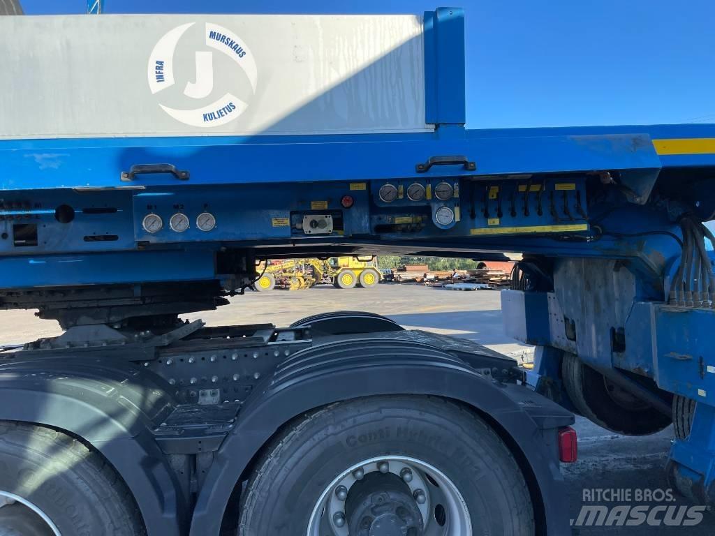 Faymonville Gigamax Låg lastande semi trailer