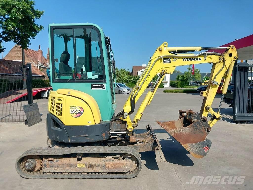 Yanmar Vio 25-4 Minigrävare < 7t