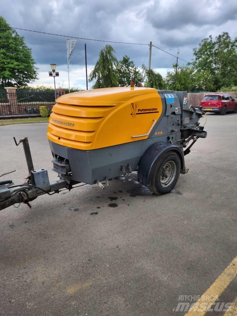 Putzmeister P 718 Betongpumpar