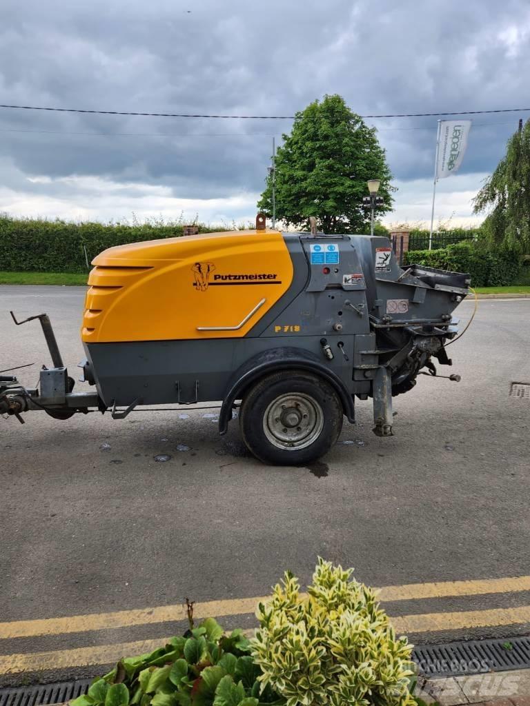 Putzmeister P 718 Betongpumpar