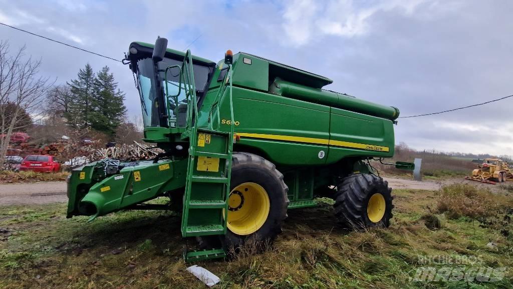 John Deere S 690 Skördetröskor