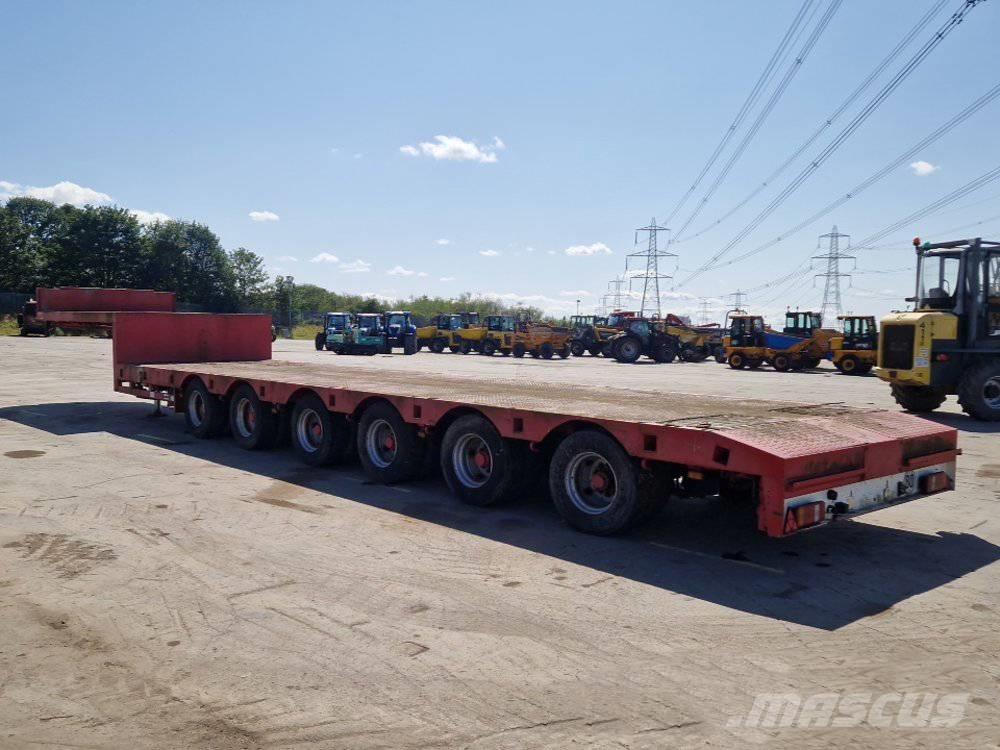 Es-ge 6S0U Låg lastande semi trailer