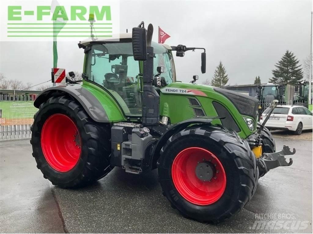 Fendt 724 s4 profi+ Traktorer