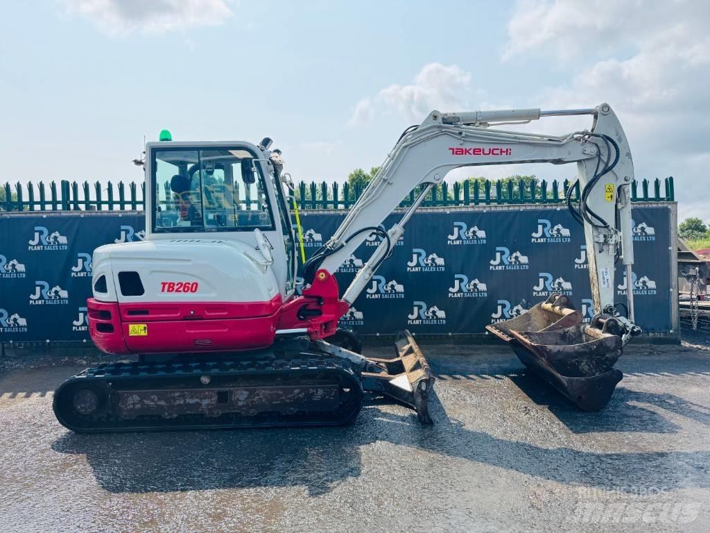 Takeuchi TB 260 Minigrävare < 7t