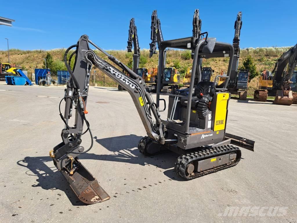 Volvo ECR 18 E Minigrävare < 7t