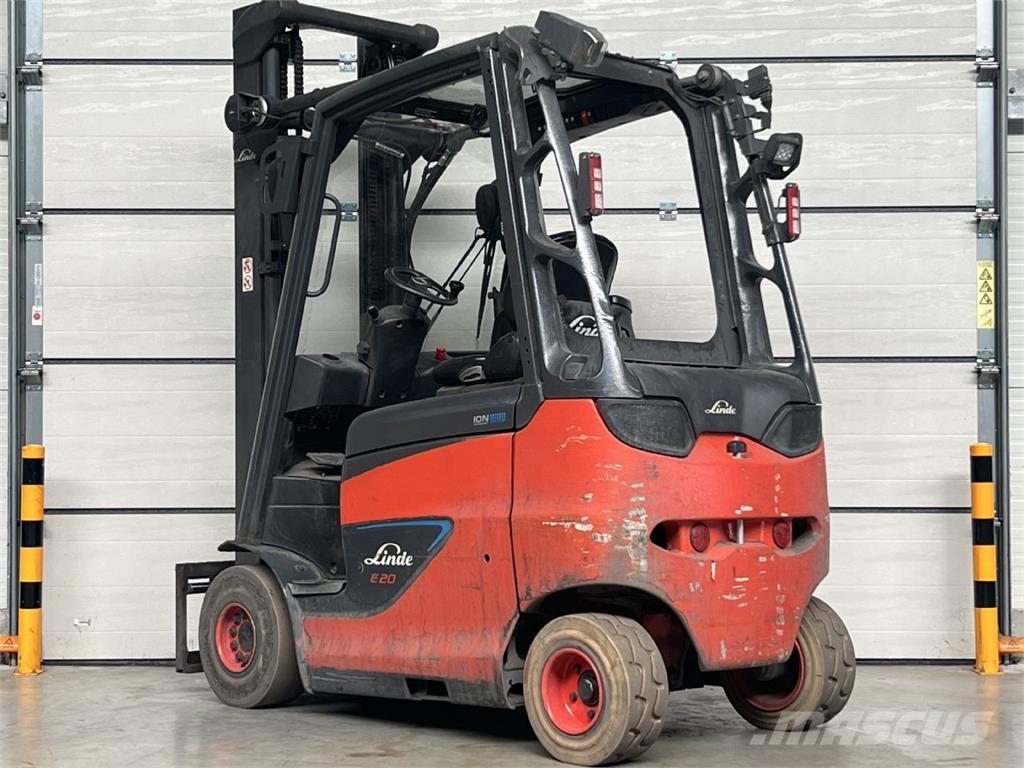 Linde E 20H-01/600 Elmotviktstruckar