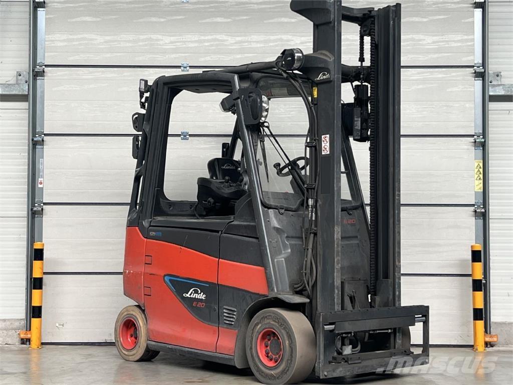 Linde E 20H-01/600 Elmotviktstruckar