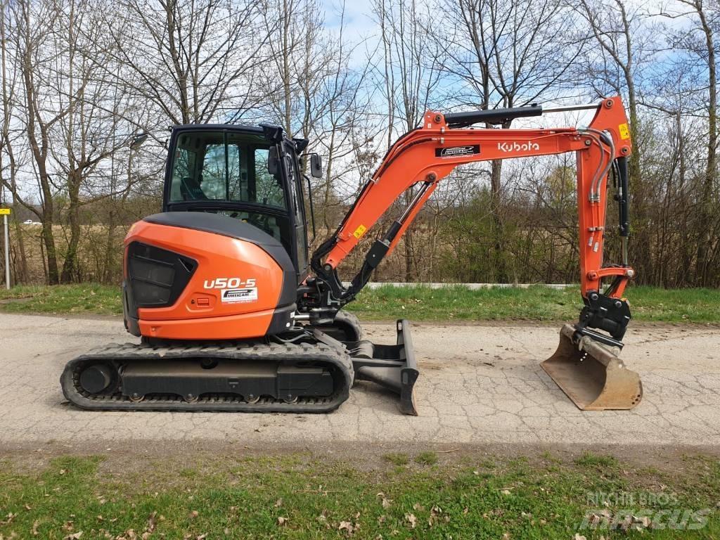 Kubota U 50-5 Minigrävare < 7t