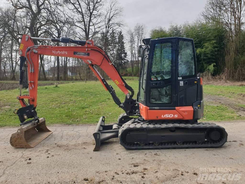 Kubota U 50-5 Minigrävare < 7t