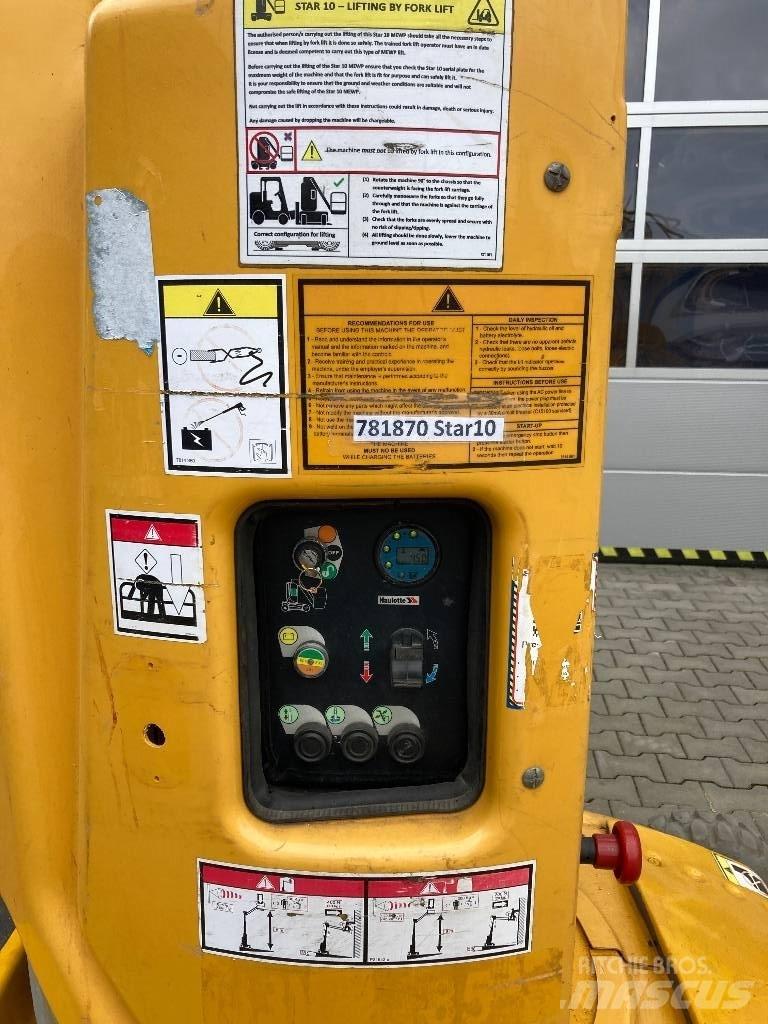 Haulotte Star 10 Teleskop bomliftar