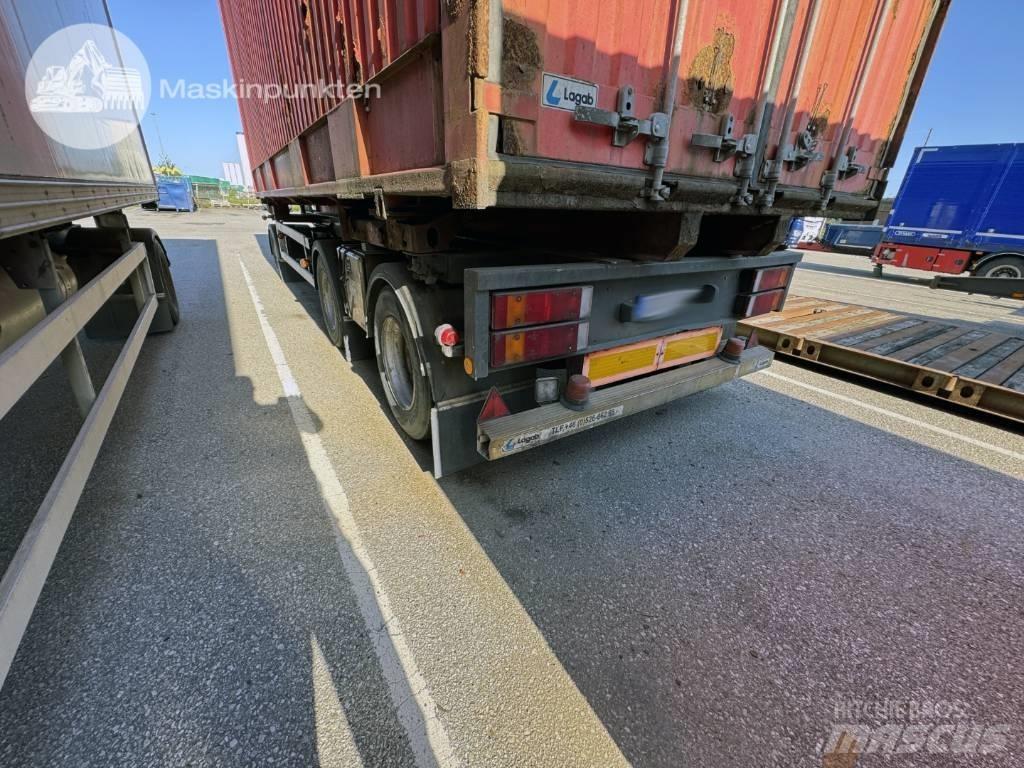 Lagab 5530-3-TC-LSC Växelflak-/Containersläp