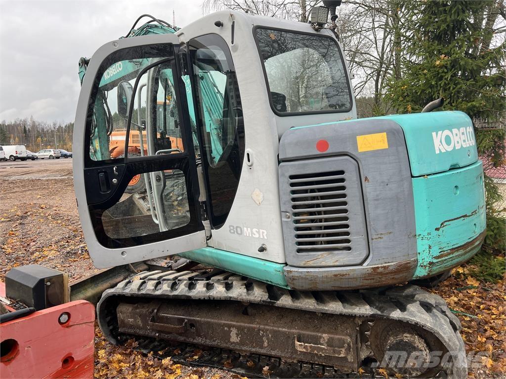 Kobelco 80 MSR Midigrävmaskiner 7t - 12t