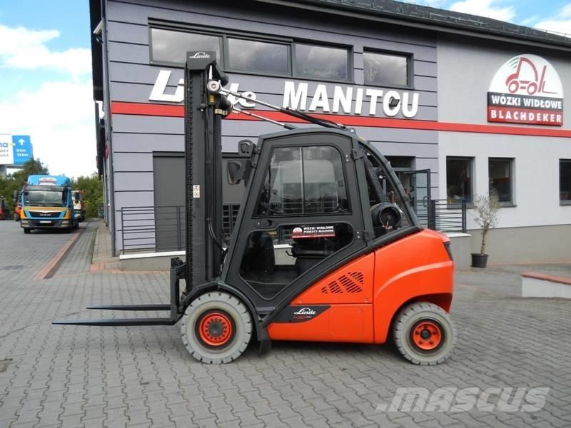 Linde H30T-02 Gasolmotviktstruckar