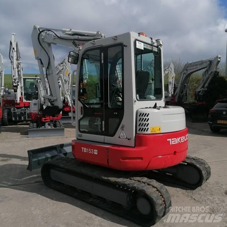 Takeuchi TB153FR Minigrävare < 7t