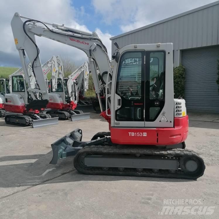 Takeuchi TB153FR Minigrävare < 7t