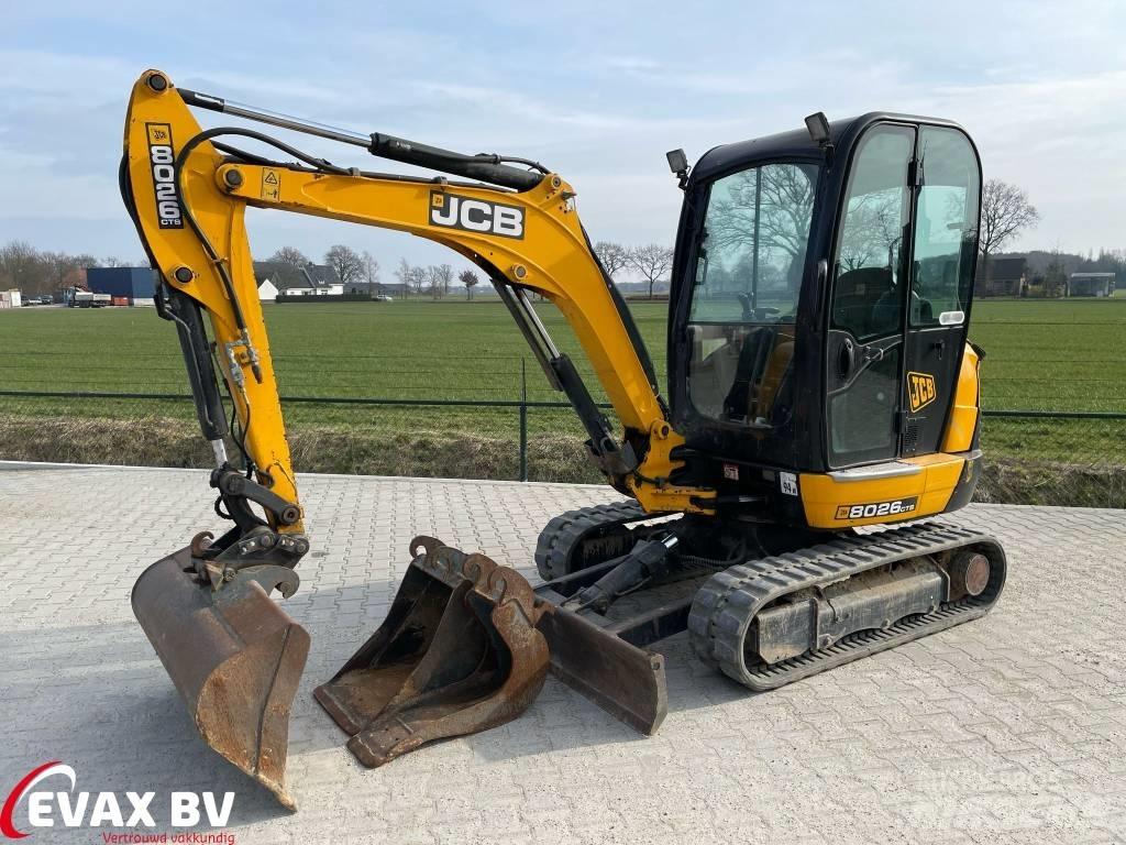 JCB 8026 CTS Minigrävare < 7t