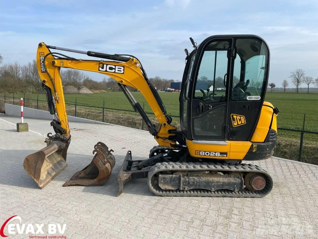 JCB 8026 CTS Minigrävare < 7t