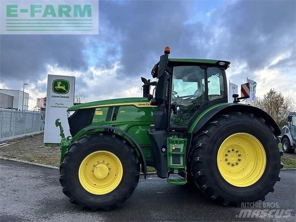 John Deere 6r 250 Traktorer