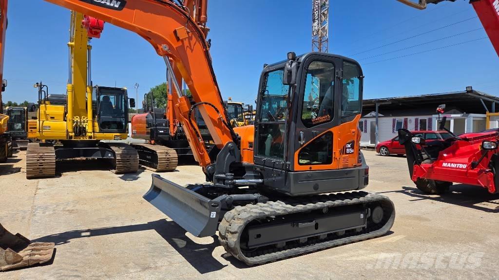 Doosan DX 85 Midigrävmaskiner 7t - 12t
