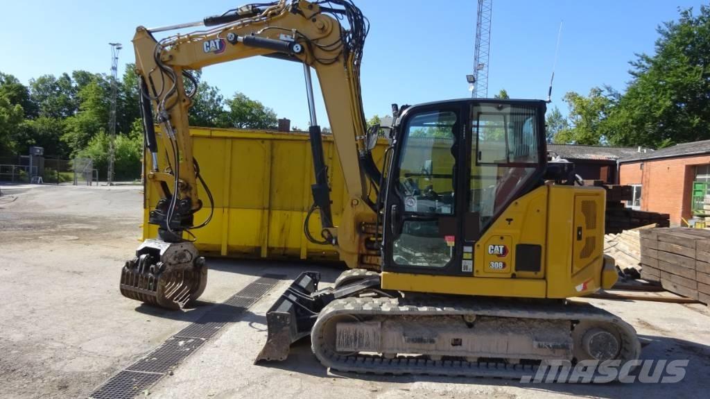 CAT 308 CR Midigrävmaskiner 7t - 12t