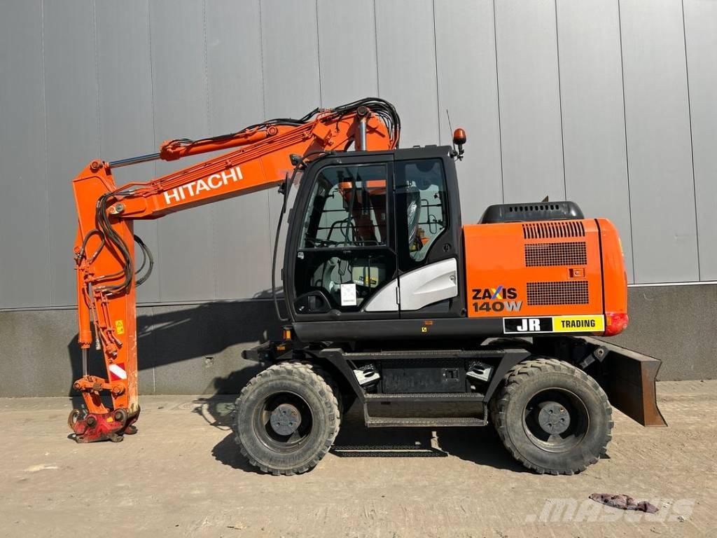 Hitachi ZX 140 W-5B Hjulgrävare