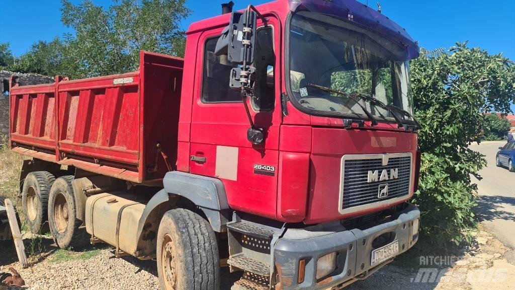 MAN 26.403 Tippbilar
