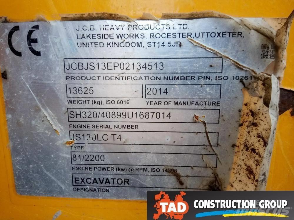 JCB JS 130 LC Bandgrävare