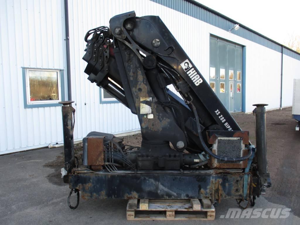 Hiab 288E p-4 Hipro Styckegodskranar