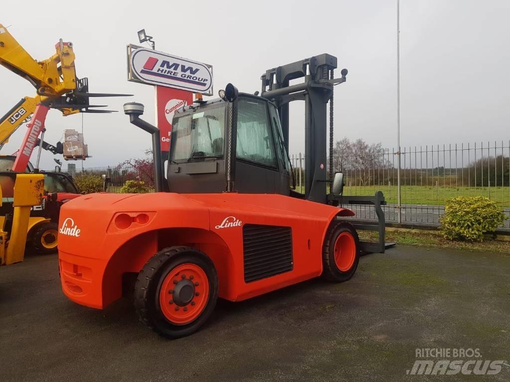 Linde H120 Dieselmotviktstruckar