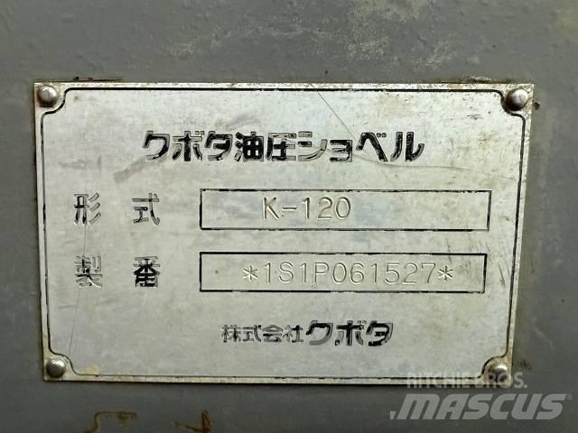 Kubota K-120 Bandgrävare