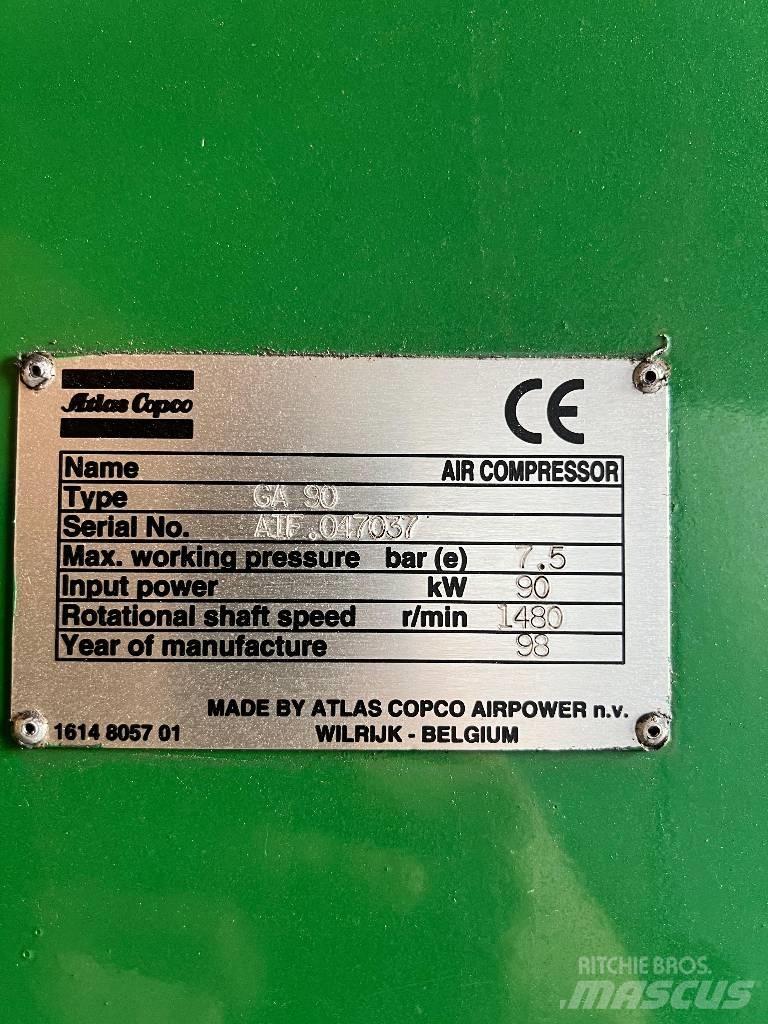 Atlas Copco GA 90 Kompressorer