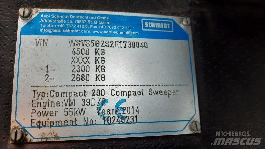 Schmidt Swingo 200 Sopmaskiner