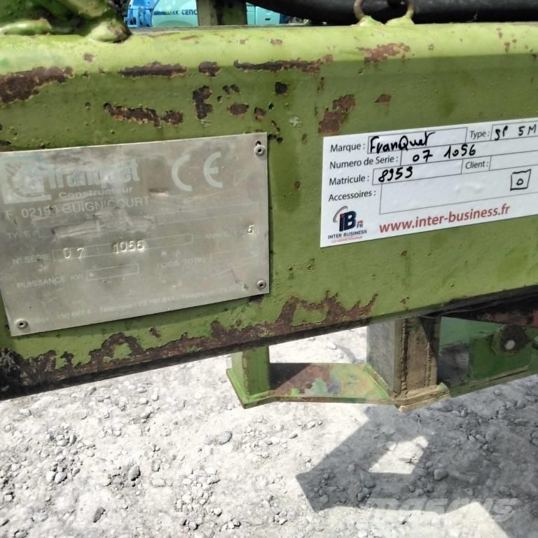 Franquet SP Övriga maskiner för jordbearbetning