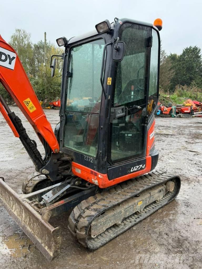 Kubota U 27-4 Minigrävare < 7t