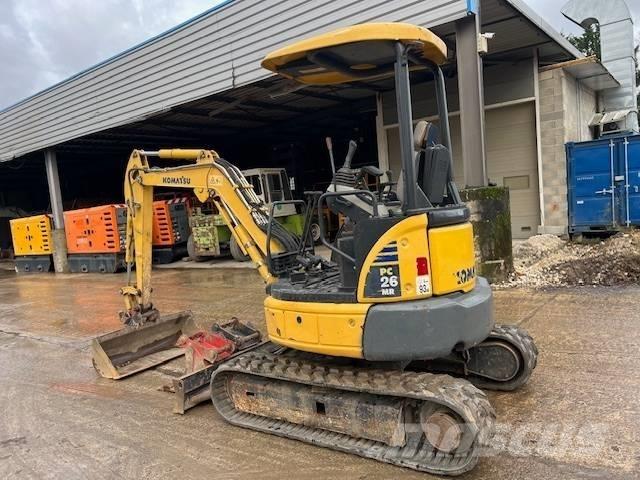 Komatsu PC 26 MR-3 Minigrävare < 7t
