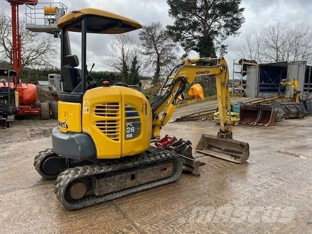 Komatsu PC 26 MR-3 Minigrävare < 7t