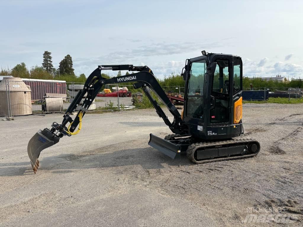 Hyundai HX 25 AZ Minigrävare < 7t