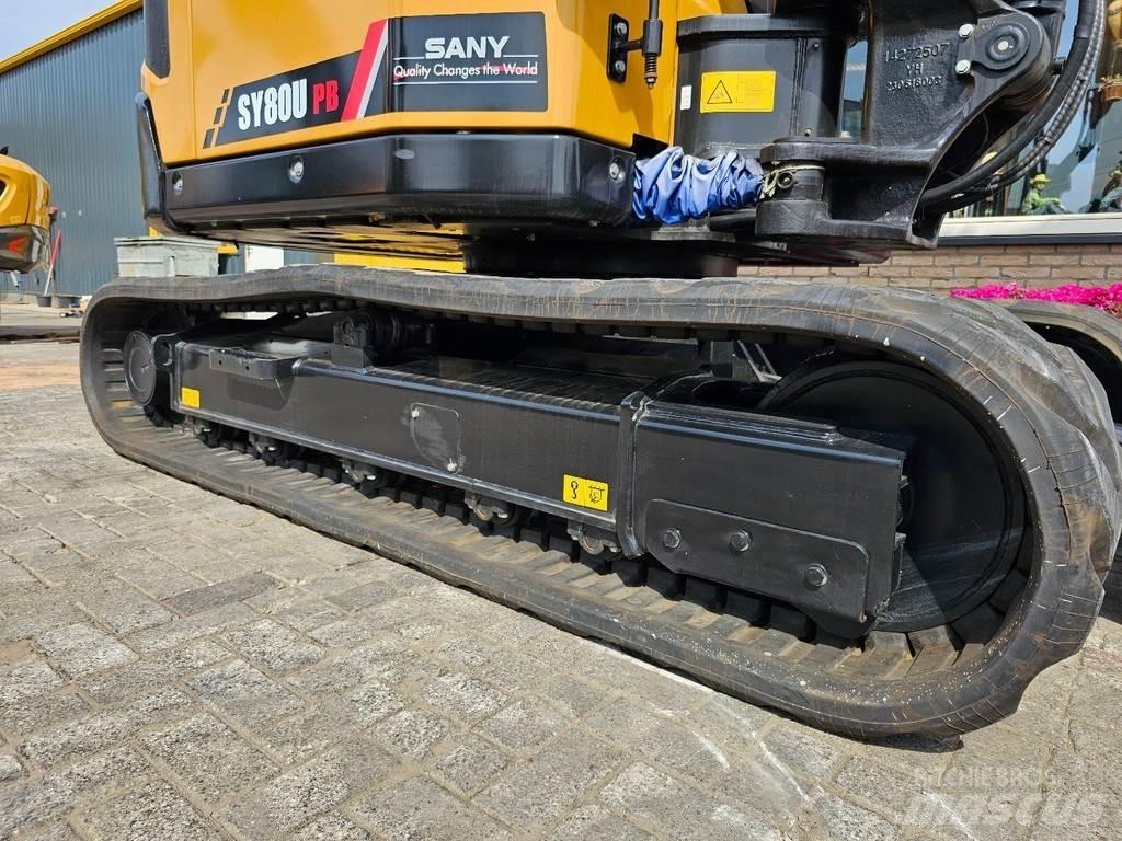 Sany SY80U Midigrävmaskiner 7t - 12t