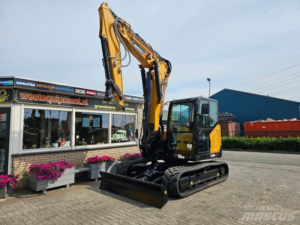 Sany SY80U Midigrävmaskiner 7t - 12t