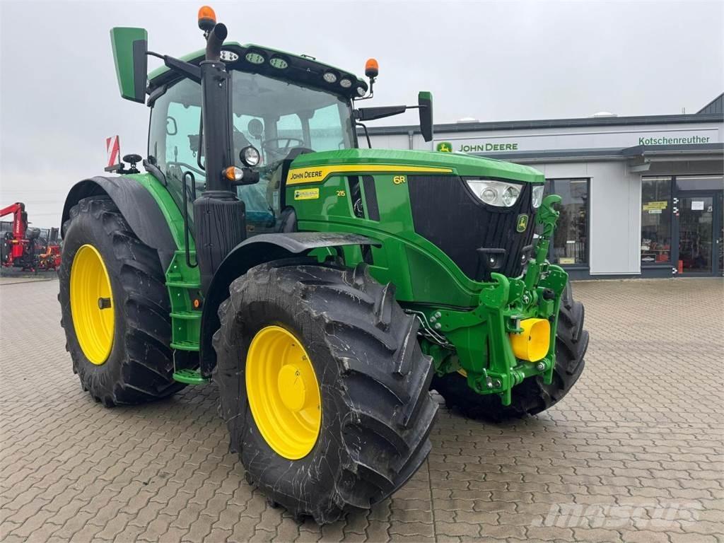John Deere 6R 215 Traktorer
