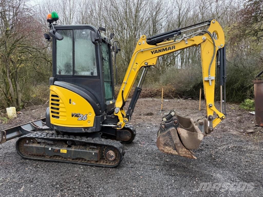 Yanmar VI026-6 Minigrävare < 7t