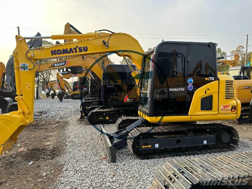 Komatsu PC 70 Minigrävare < 7t