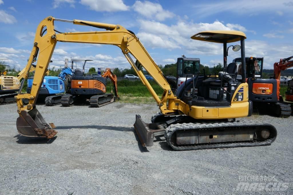 Komatsu PC 55 MR-3 Minigrävare < 7t